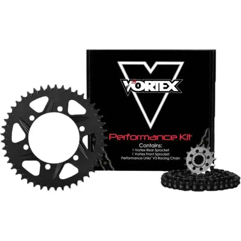 CK6257 Sprocket/Chain Kit Stl/Alu 14/47t Blk Rx3 520 110l Blk 