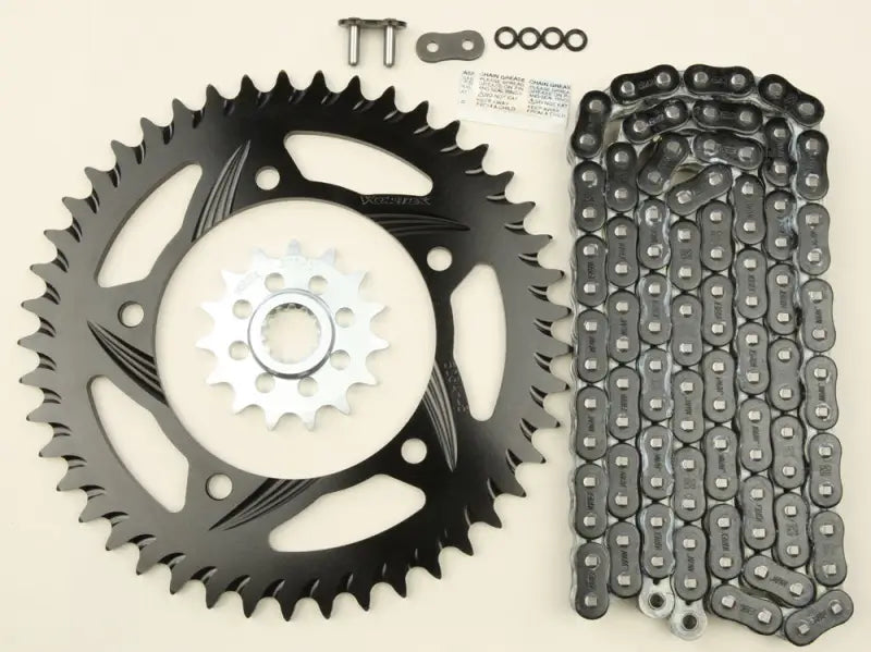 CK6287 Sprocket/Chain Kit Stl/Alu 15/45t Blk Rx3 520 114l Blk 