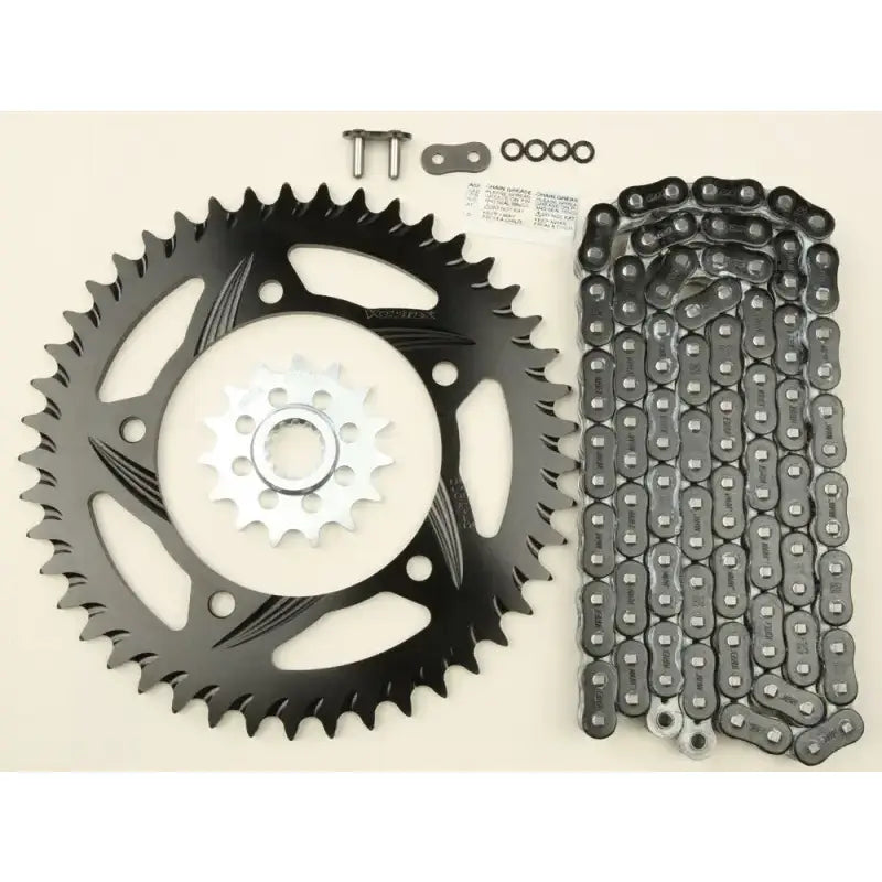 CK6287 Sprocket/Chain Kit Stl/Alu 15/45t Blk Rx3 520 114l Blk 