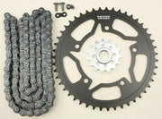 CK6292 Sprocket/Chain Kit Stl/Stl 15/47t Sil Sx3 520 112l Blk 