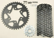 CK6302 Sprocket/Chain Kit Stl/Stl 16/41t Sil Rx3 520 114l Blk 