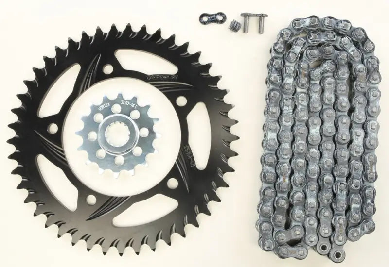 CK6305 Sprocket/Chain Kit Stl/Alu 16/45t Blk Rx3 520 112l Blk 