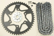 VORTEX CK6317 Sprocket/Chain Kit Stl/Stl 15/50t Sil Sx3 520 116l Blk