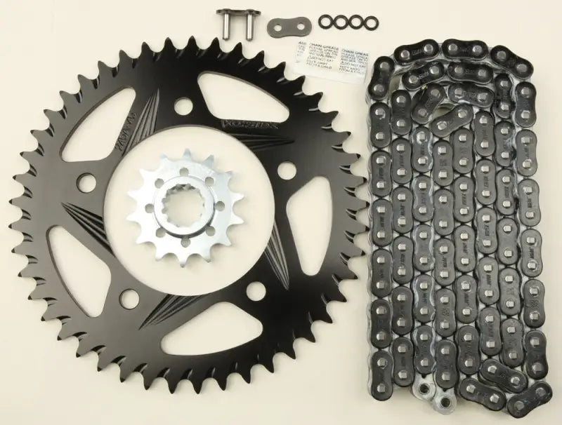 CK6323 Sprocket/Chain Kit Stl/Alu 14/45t Blk Rx3 520 108l Blk 