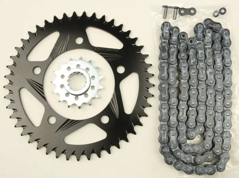 CK6324 Sprocket/Chain Kit Stl/Alu 15/45t Blk Rx3 520 108l Blk 