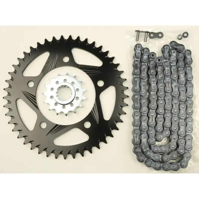 CK6324 Sprocket/Chain Kit Stl/Alu 15/45t Blk Rx3 520 108l Blk 