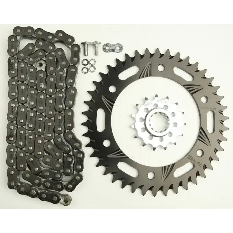 CK6328 Sprocket/Chain Kit Stl/Alu 15/42t Blk Rx3 520 106l Blk 