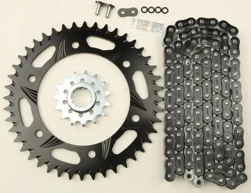 CK6332 Sprocket/Chain Kit Stl/Alu 15/44t Blk Rx3 520 112l Blk 