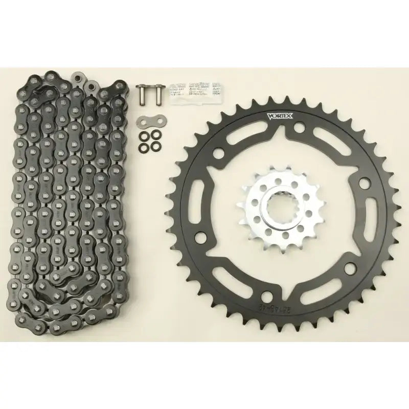 CK6336 Sprocket/Chain Kit Stl/Alu 15/45t Blk Rx3 520 112l Blk 