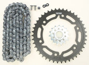 CK6341 Sprocket/Chain Kit Stl/Stl 15/43t Sil Rx3 520 114l Blk 