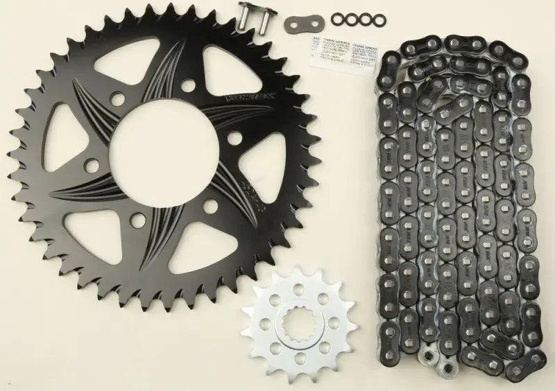 CK6346 Sprocket/Chain Kit Stl/Alu 15/43t Blk Rx3 520 112l Blk 