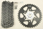 CK6352 Sprocket/Chain Kit Stl/Stl 14/42t Sil Sx3 520 108l Blk - Performance Links Chain & Sprocket