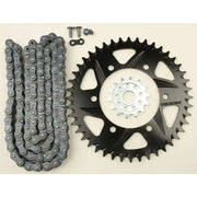 CK6381 Sprocket/Chain Kit Stl/Alu 14/44t Blk Sx3 520 112l Blk 