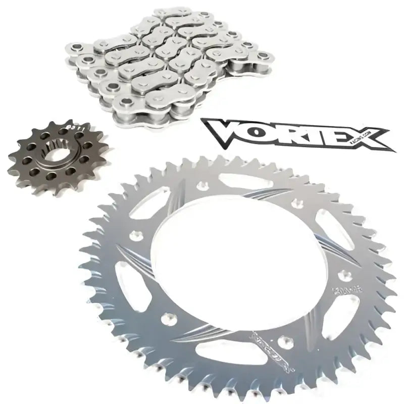 CKG6449 Vortex Sprocket/Chain Kit Stl/Stl 15/45T Sil Rx3 520-110L Gld - Sprockets
