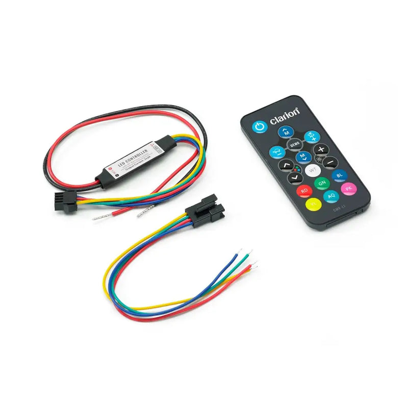 Clarion Engineered To High Standards Speaker Light Controller 010-13578-00 - Marine Rgb Controller Remote