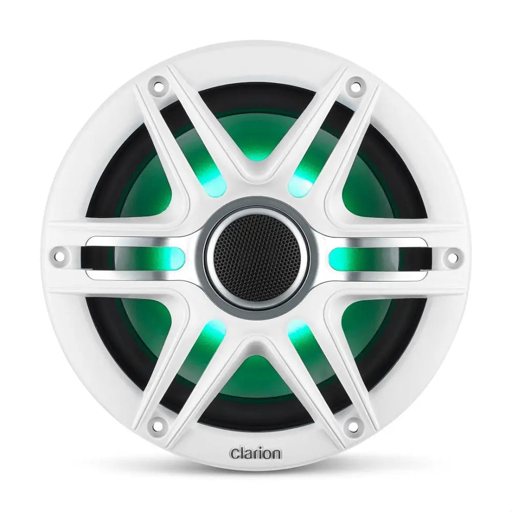Clarion Salt Sun Certified Speaker 010-03049-00 - 7.7-Inch Coaxial Marine Speakers