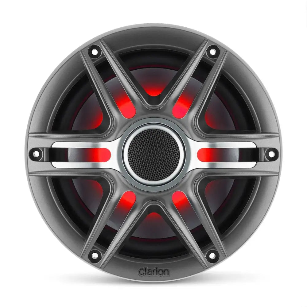 Clarion Salt Sun Certified Speaker 010-03049-00 - 7.7-Inch Coaxial Marine Speakers