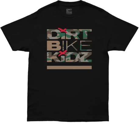 Classic Camo Tee Black/Color Camo Xl - DBK