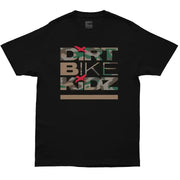Classic Camo Tee Black/Color Camo Xl - DBK