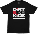 Classic Youth Tee Black/White Yx - DBK
