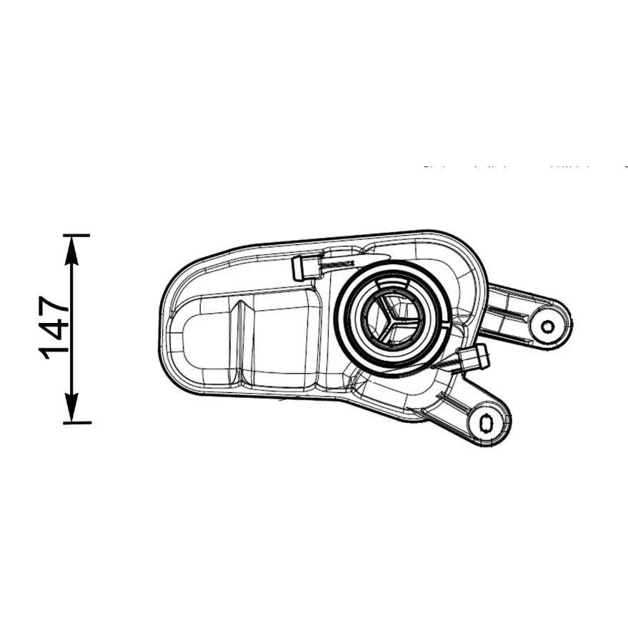 Clevite 77 CRT 95 000S Coolant Reservoir