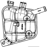 Clevite 77 Excellent Price Performance Ratio Coolant Reservoir CRT 231 000S - Expansion Tank