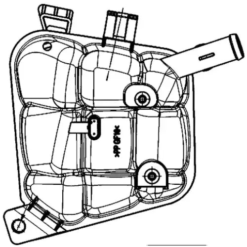 Clevite 77 Excellent Price Performance Ratio Coolant Reservoir CRT 231 000S - Expansion Tank