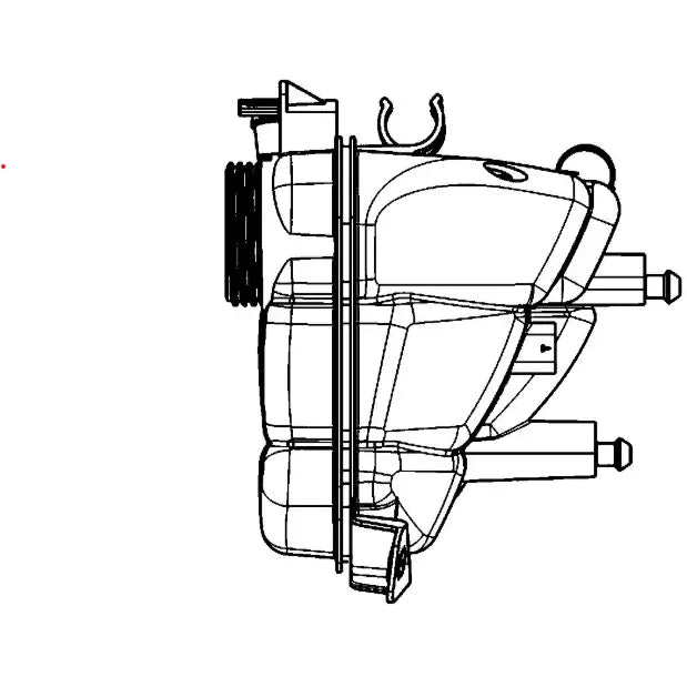Clevite 77 Excellent Price Performance Ratio Coolant Reservoir CRT 231 000S - Expansion Tank