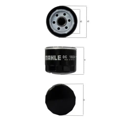 Clevite 77 Provide Excellent Engine Protection Oil Filter OC 1824