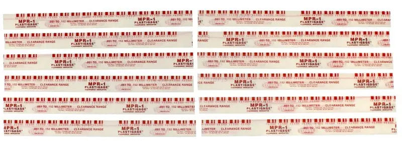 Clevite Plastigage Red Plastigage - 12 Pack - MPR1