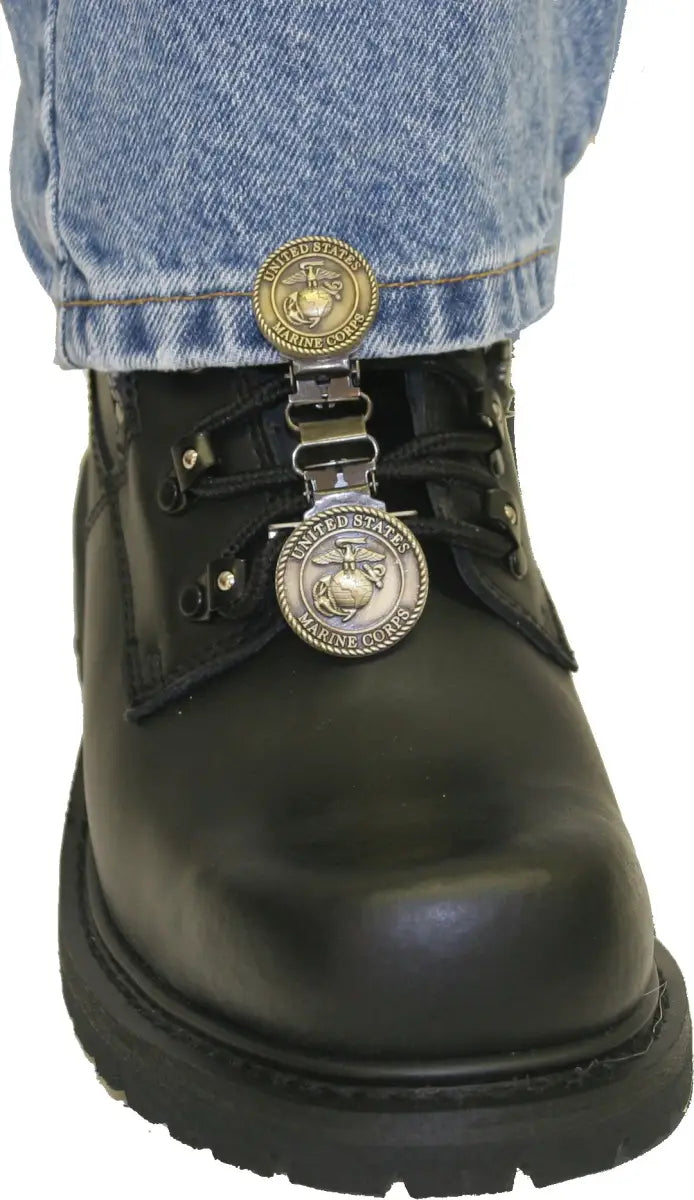 Clips For Laced Boots Usmc Bronze - RYDER CLIPS