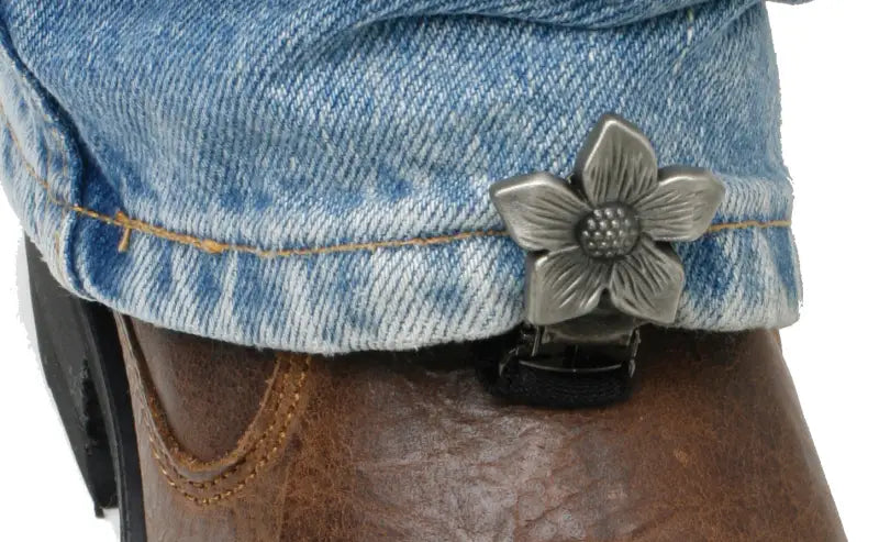 Clips For Stirrup/Strap Boots Flower - RYDER CLIPS