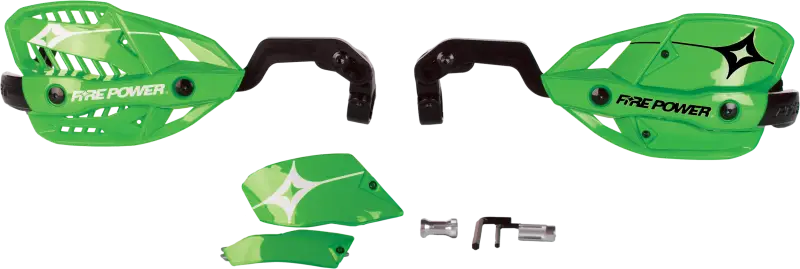 1 1/8" Closed Handguard Green - FIRE POWER