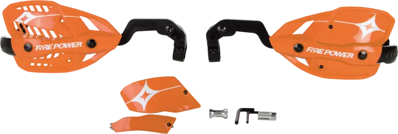 1 1/8" Closed Handguard Orange - FIRE POWER