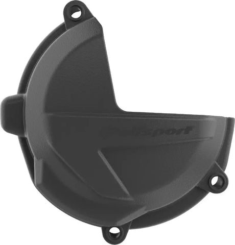 POLISPORT Clutch Cover Protector Black for Powersports