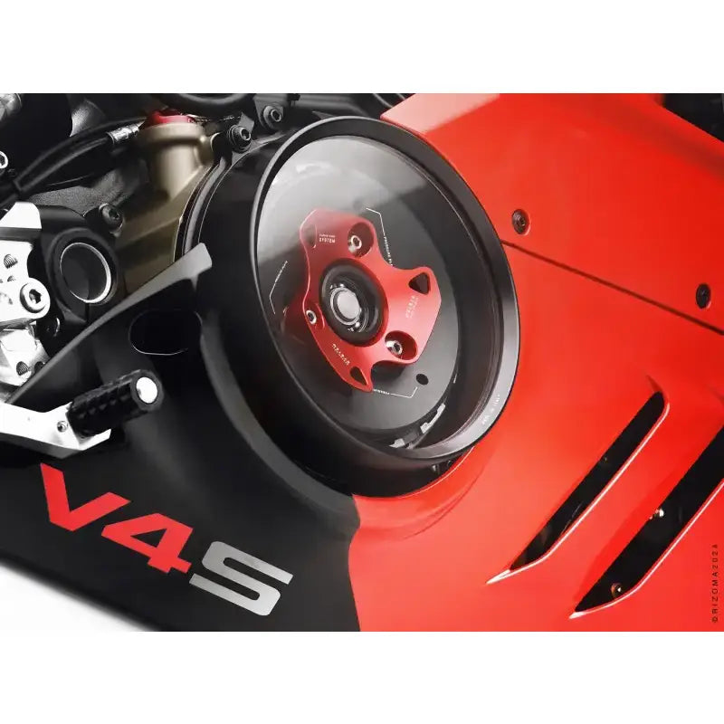 Clutch Cover Red Duc V4 - RV and Auto Parts