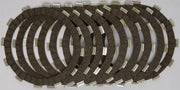 Dark brown clutch plates with silver tabs from Clutch Kit CK2379 for easy installation