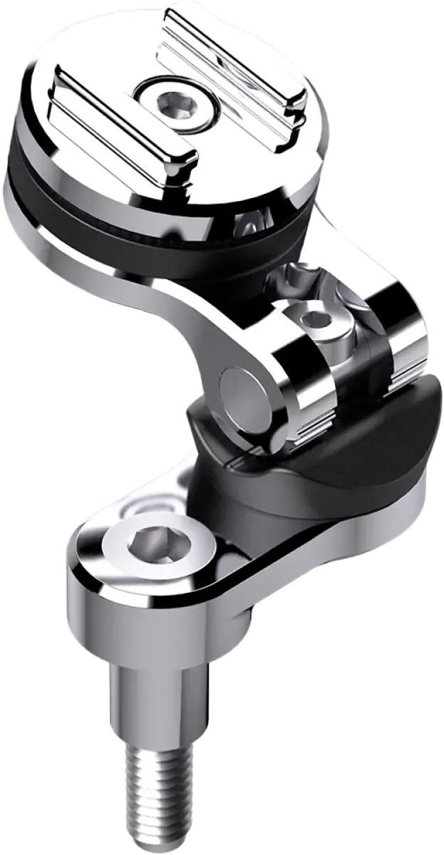 Chrome adjustable motorcycle phone mount Clutch Mount Pro for easy navigation