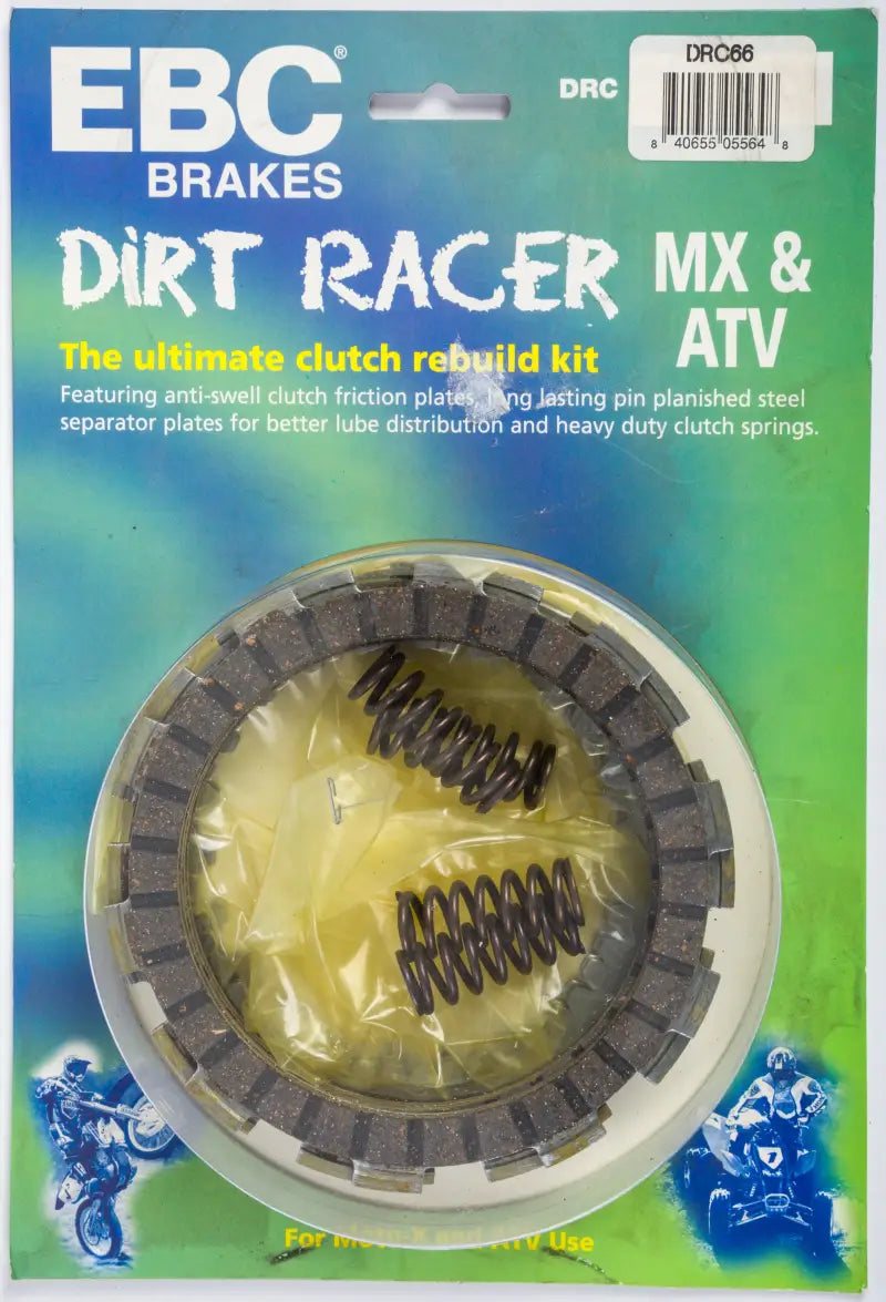 EBC Brakes Dirt Racer MX ATV clutch set DRC66 for ultimate clutch rebuild kit