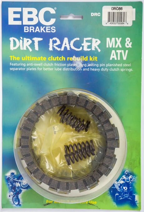 EBC Brakes Dirt Racer MX ATV clutch set DRC66 for ultimate clutch rebuild kit