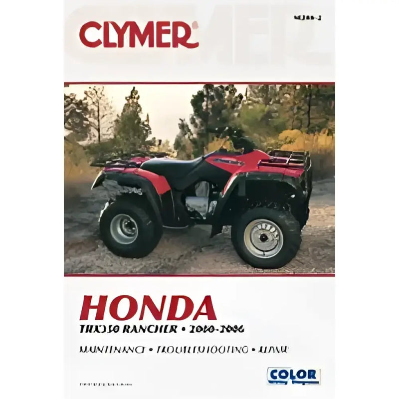 CM2002 Clymer Repair Manual Hon Trx350 Rancher