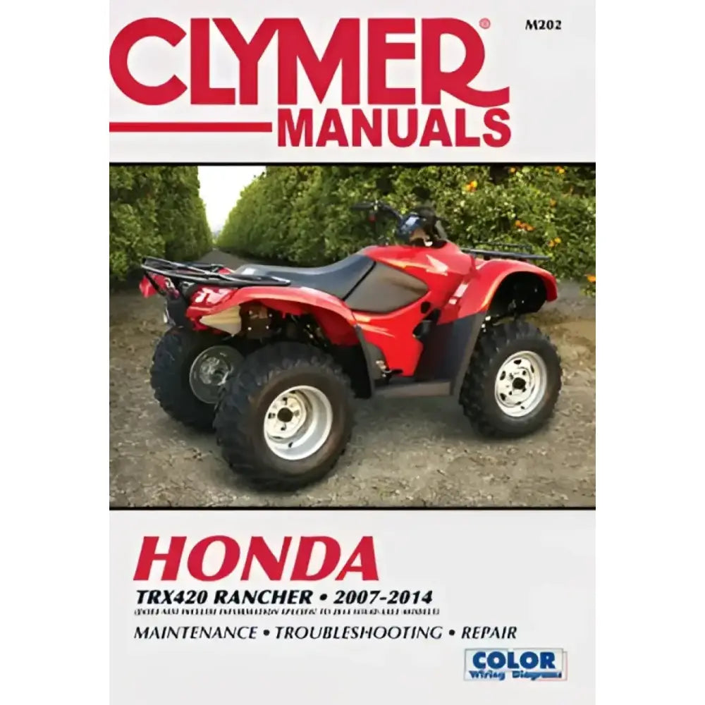 CM202 Clymer Repair Manual Hon Rancher