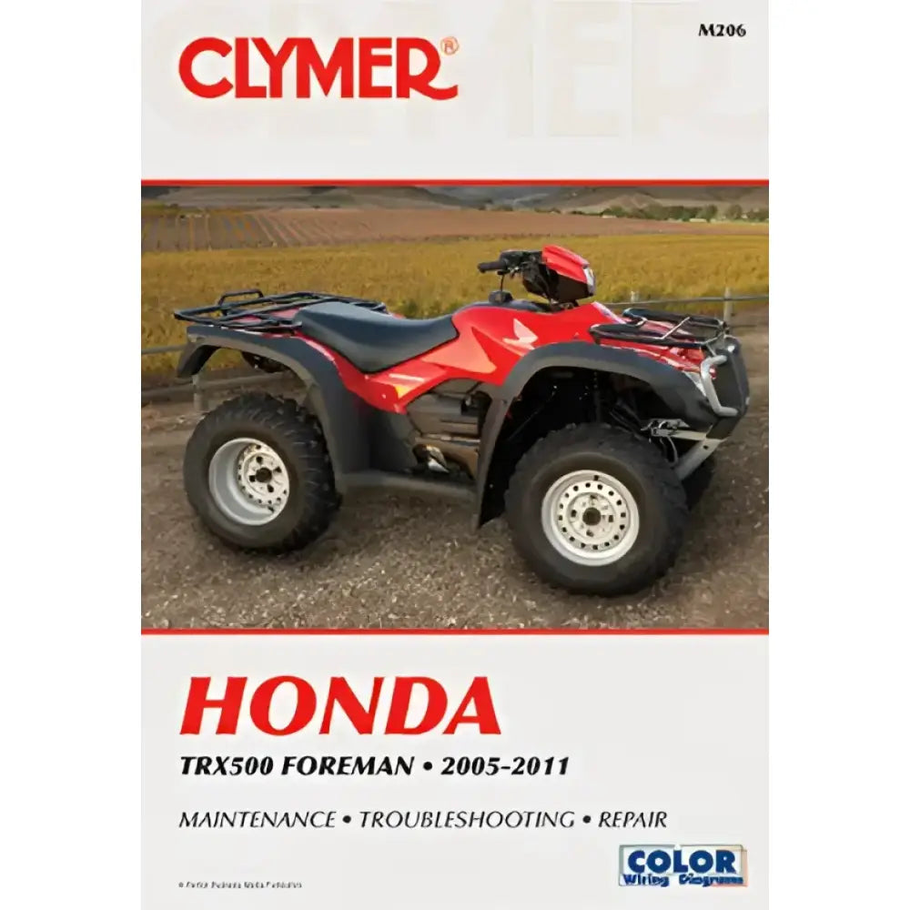 CM206 Clymer Repair Manual Hon 500 Foreman