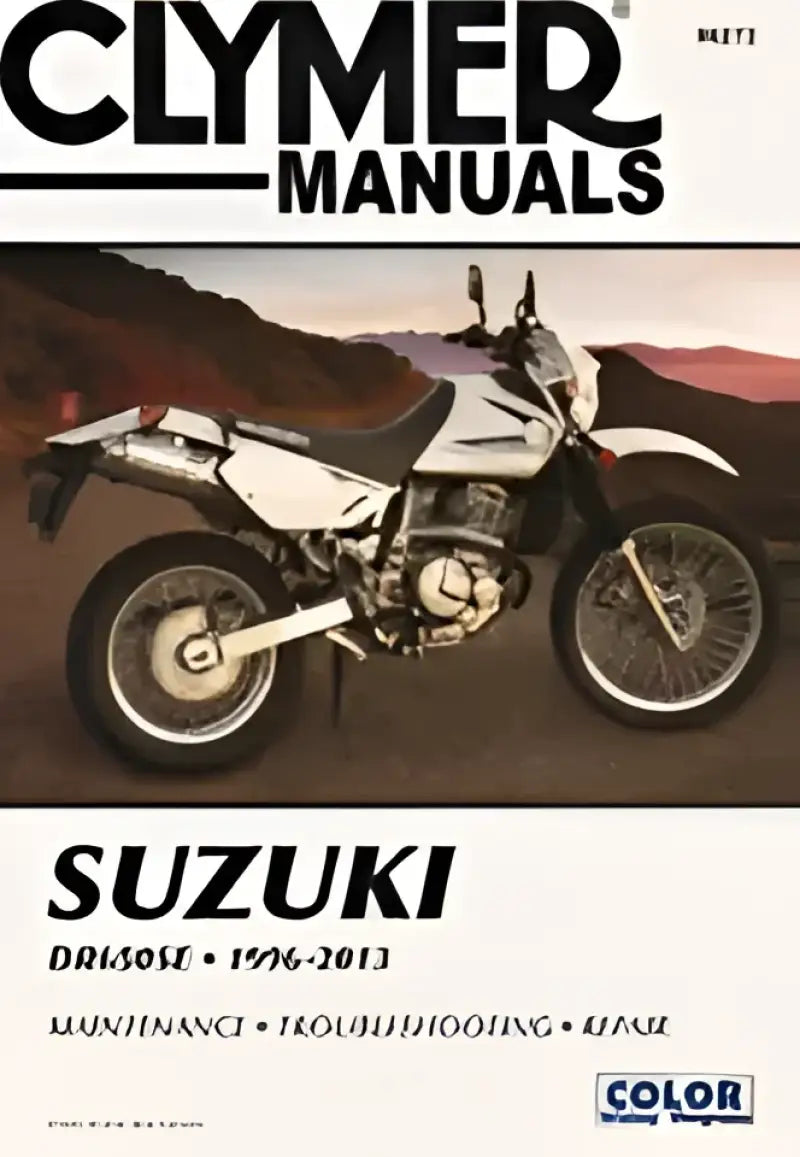 CM272 Clymer Repair Manual Suz Dr650Se