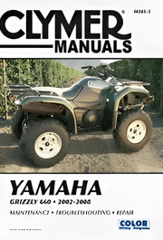 CM2852 Clymer Repair Manual Yam Grizzly 660