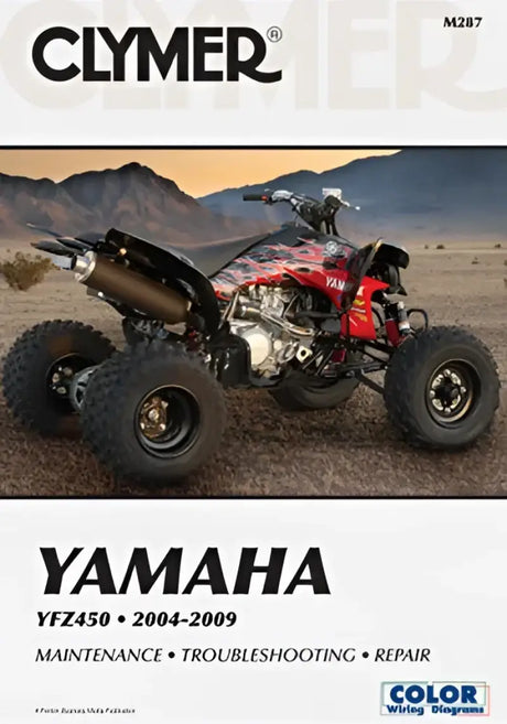 CM2872 Clymer Repair Manual Yam Yfz450
