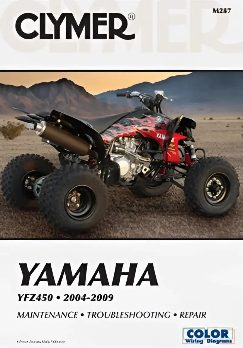 CM2872 Clymer Repair Manual Yam Yfz450