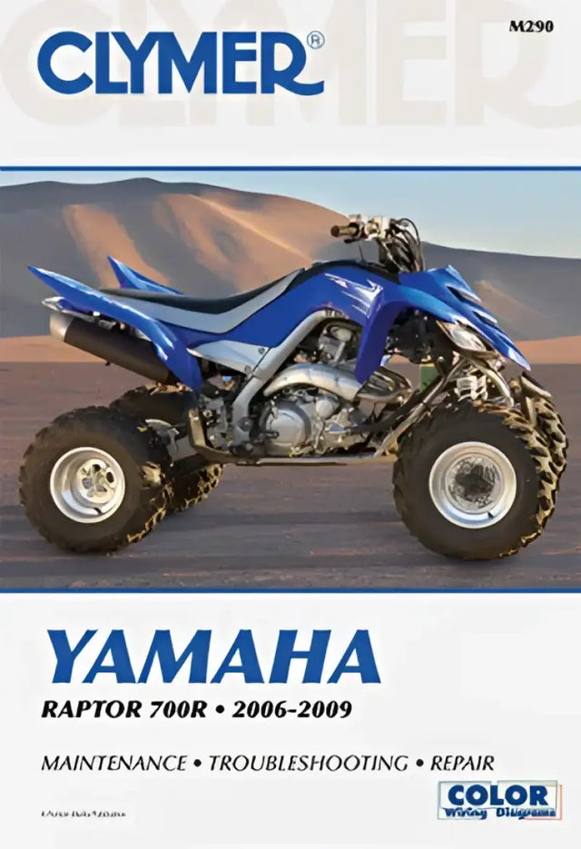 CM290 Clymer Repair Manual Yam Raptor 700