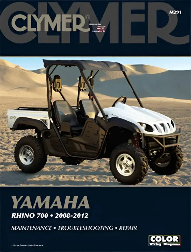 CM291 Clymer Repair Manual Yam Rhino 700 ’08-12