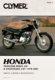 CM3245 Clymer Repair Manual Hon Twinstar 250